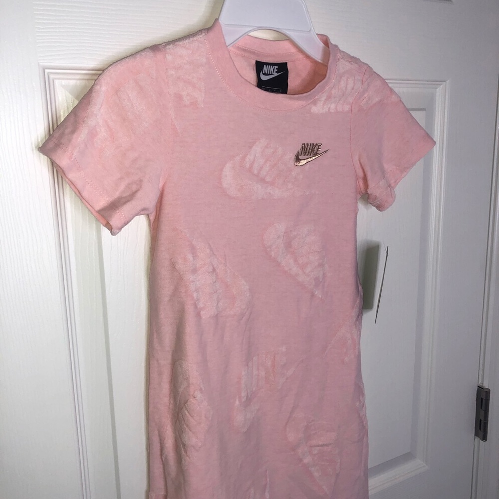 Nike little girl dress pink